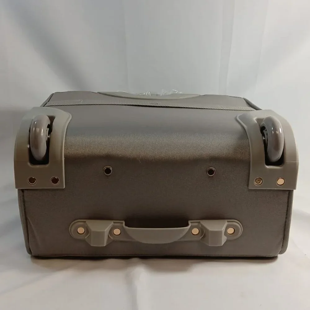 London Fog Under Seat Carryon HARTFORD II Grey Cream 15